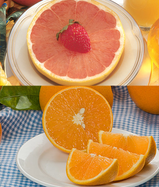 Red Grapefruits & Valencias